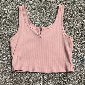 pink slit tank